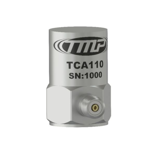TCA110低價(jià)格 10mV/g  500g 單軸試驗(yàn)型加速度傳感器